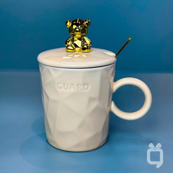 ماگ سرامیکی خرس کروم - تصویر 4