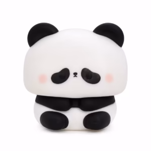 چراغ خواب سیلیکونی پاندا کله گنده (Big Head Panda): شب‌خواب لمسی