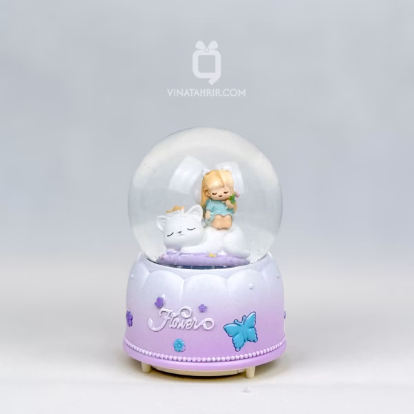 گوی موزیکال پمپی بزرگ: دکوری لوکس و تمام اتوماتیک کد 12