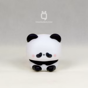 چراغ خواب سیلیکونی پاندا کله گنده (Big Head Panda): شب‌خواب لمسی