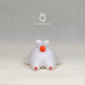 چراغ خواب سیلیکونی خرگوش خوابیده (Sleepy Bunny): شب‌خواب لمسی