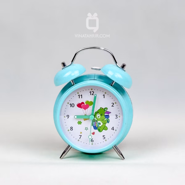 ساعت رومیزی فلزی فانتزی شماطهدار کد 05 ساعت رومیزی فلزی فانتزی شماطهدار کد 05