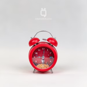 ساعت فلزی رومیزی مینی فانتزی شماطه‌دار: آلارم قوی کد 02