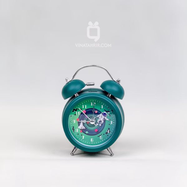 ساعت فلزی رومیزی مینی فانتزی شماطه‌دار: آلارم قوی کد 03