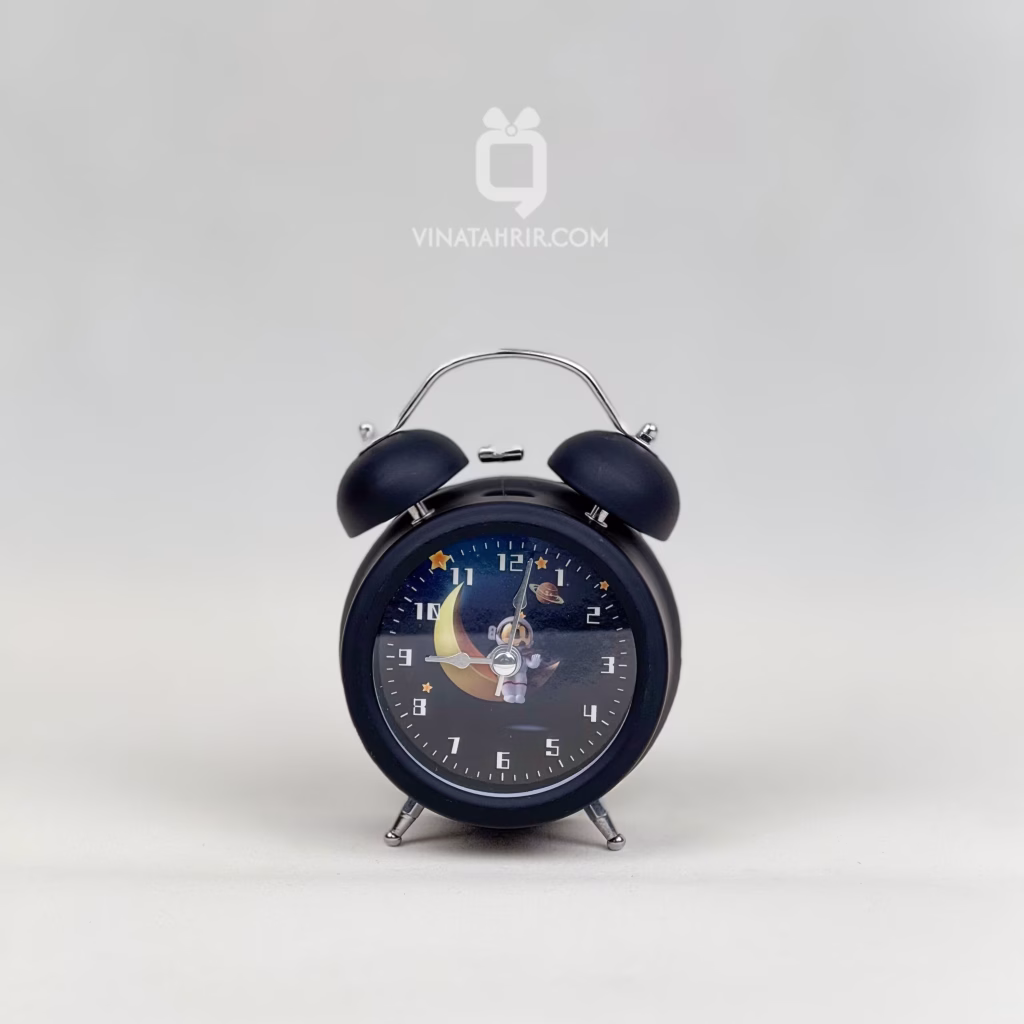 ساعت فلزی رومیزی مینی فانتزی شماطه‌دار: آلارم قوی کد 05