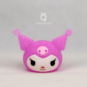 چراغ خواب کله کرومی (Kuromi Head): شب‌خواب نشکن