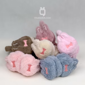 گوشگیر زمستانی طرح پاپیون: اکسسوری فانتزی و گرم