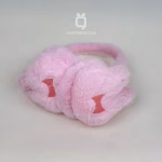 گوشگیر زمستانی طرح پاپیون: اکسسوری فانتزی و گرم