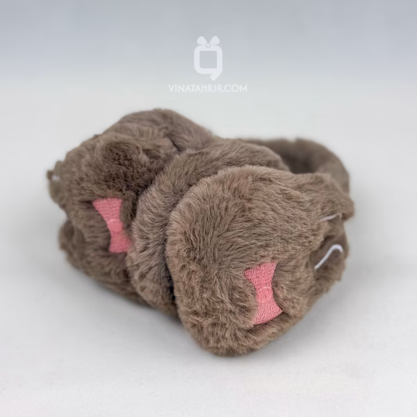 گوشگیر زمستانی طرح پاپیون: اکسسوری فانتزی و گرم