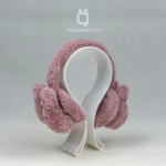 گوشگیر زمستانی طرح پاپیون: اکسسوری فانتزی و گرم