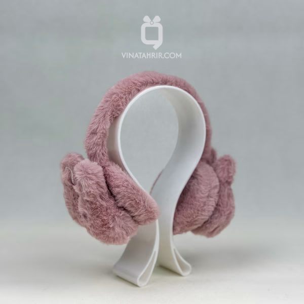 گوشگیر زمستانی طرح پاپیون: اکسسوری فانتزی و گرم