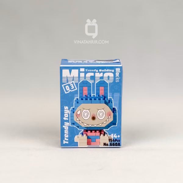 لگو مینیاتوری طرح لبوبو (Labubu): ساختنی فانتزی ۱۵۴ قطعه