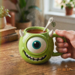 ماگ سرامیکی طرح مایک وازوفسکی (Mike Wazowski) سه بعدی فانتزی