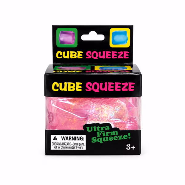 فیجت اسکوییشی یخی (Cube Squeeze) مدل اولترا فِرم - صورتی