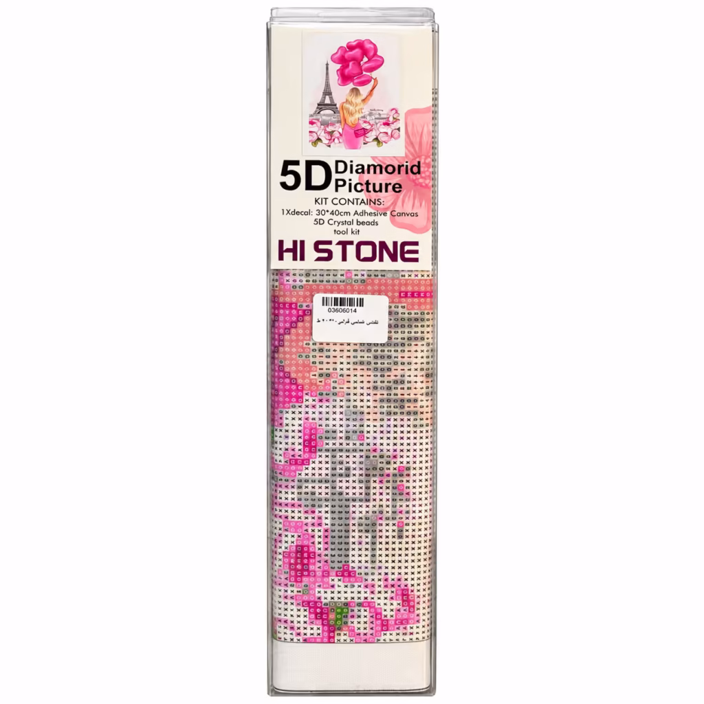 نقاشی الماسی فرشی 5D سایز 30×40 سانتی‌متر کد 01