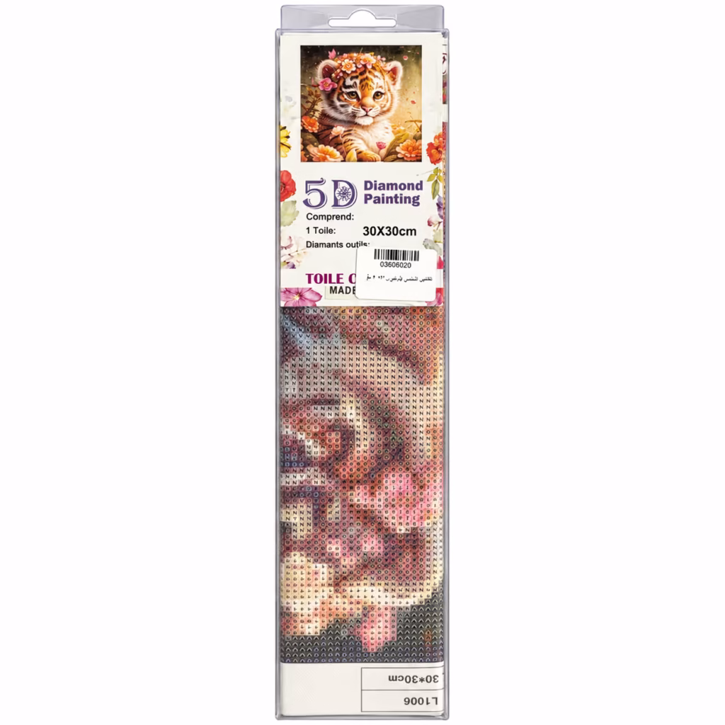 نقاشی الماسی فرشی 5D سایز 30×30 سانتی‌متر کد 01